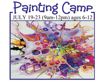 Painting Camp July 19 - 23.