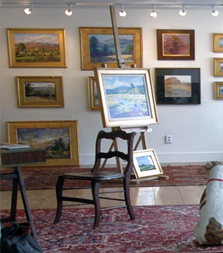 peterborough fine art gallery with works from new england artists